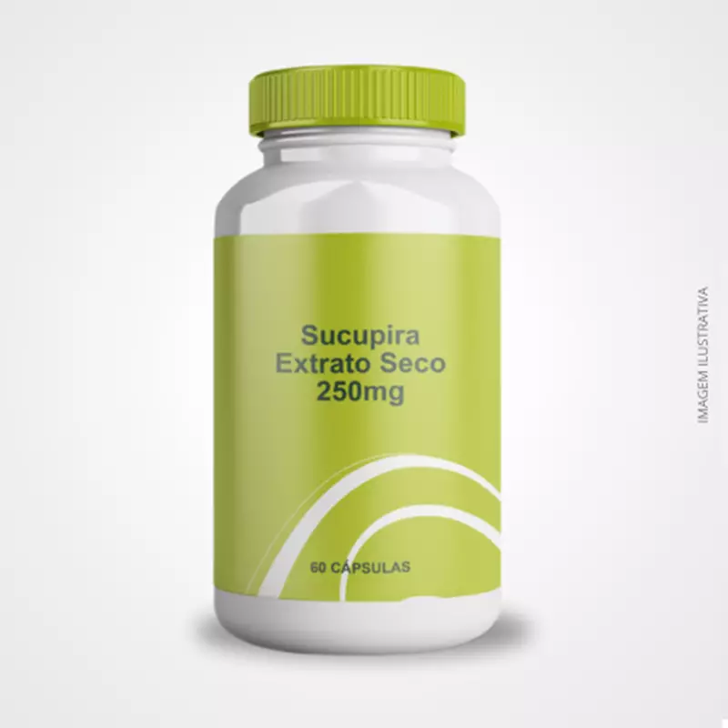 Sucupira Extrato Seco 250mg - 60 Cápsulas | Fórmula Equivalente