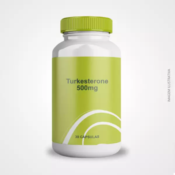 Turkesterone 500mg - 30 Cápsulas