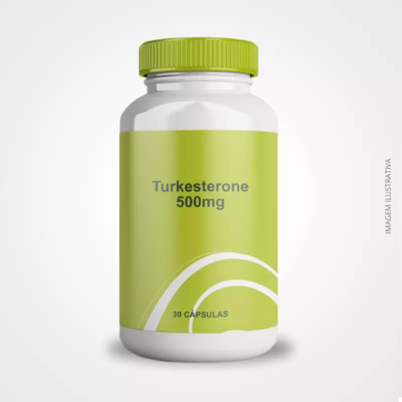 Turkesterone 500mg - 30 Cápsulas
