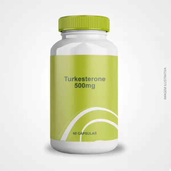 Turkesterone 500mg - 60 Cápsulas