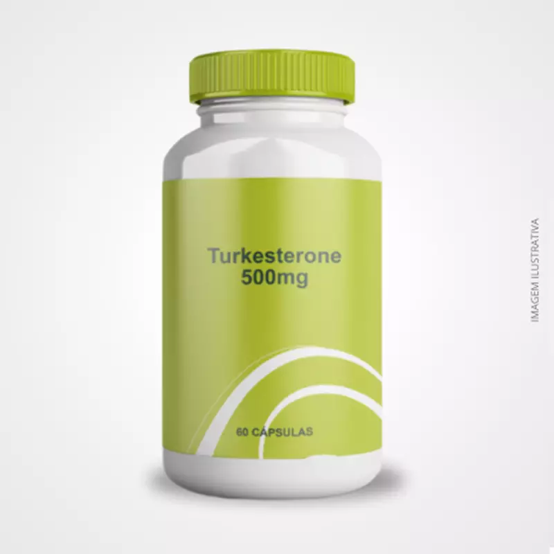 Turkesterone 500mg - 60 Cápsulas