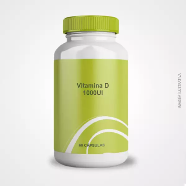 Vitamina D 1000UI - 60 Cápsulas
