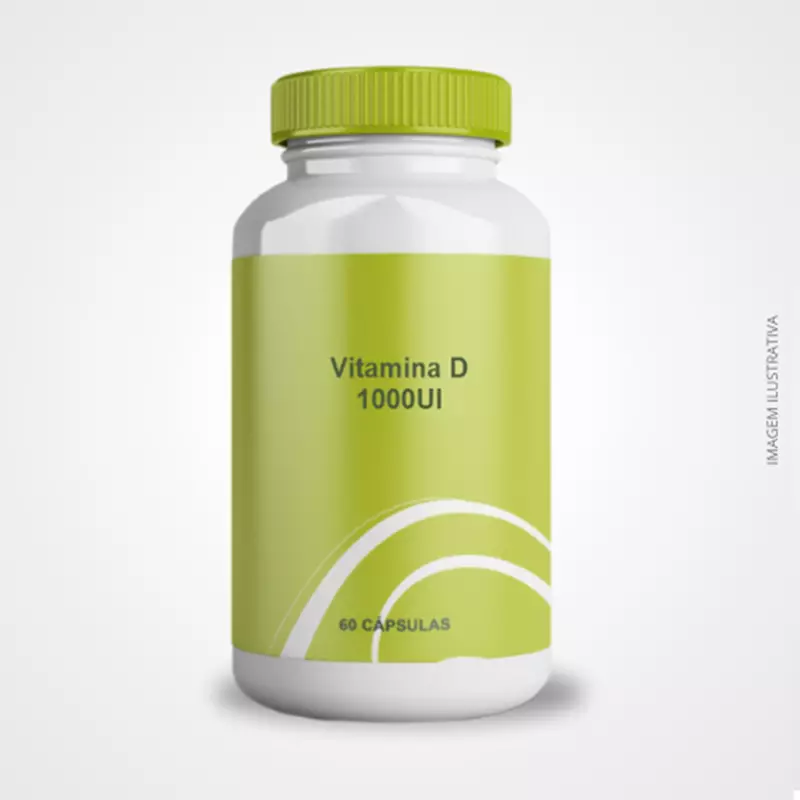 Vitamina D 1000UI - 60 Cápsulas