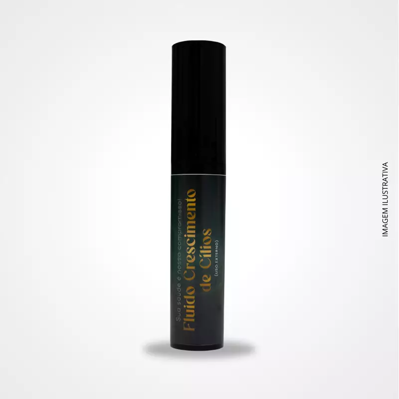 Fluido Crescimento dos Cílios 7ml: Cílios Longos e Fortes com Auxina Tricógena e Fatores de Crescimento - Fórmula Equivalente