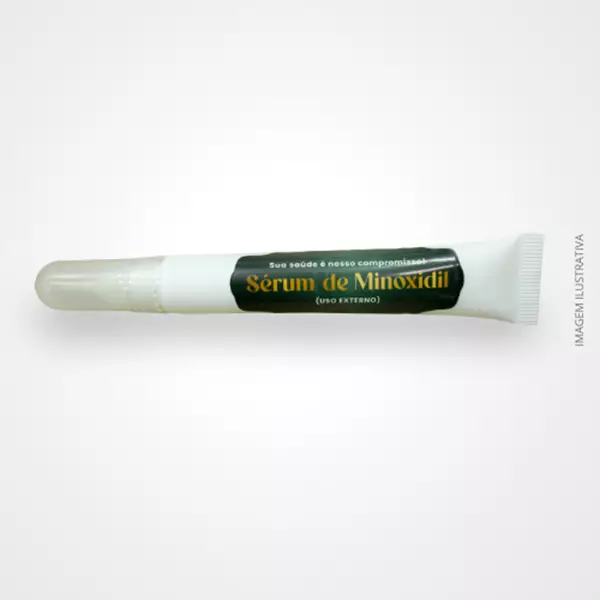 Minoxidil Serum 5% 10ml para Sobrancelhas - Estimula o Crescimento e Volume