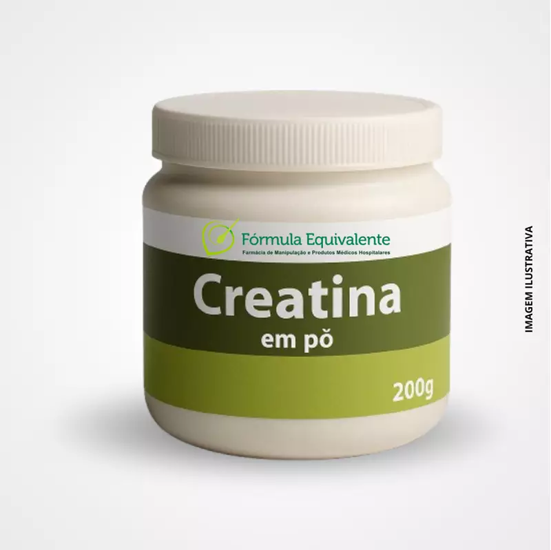 Creatina em Pó 200g  Aumente sua Força e Performance | Fórmula Equivalente
