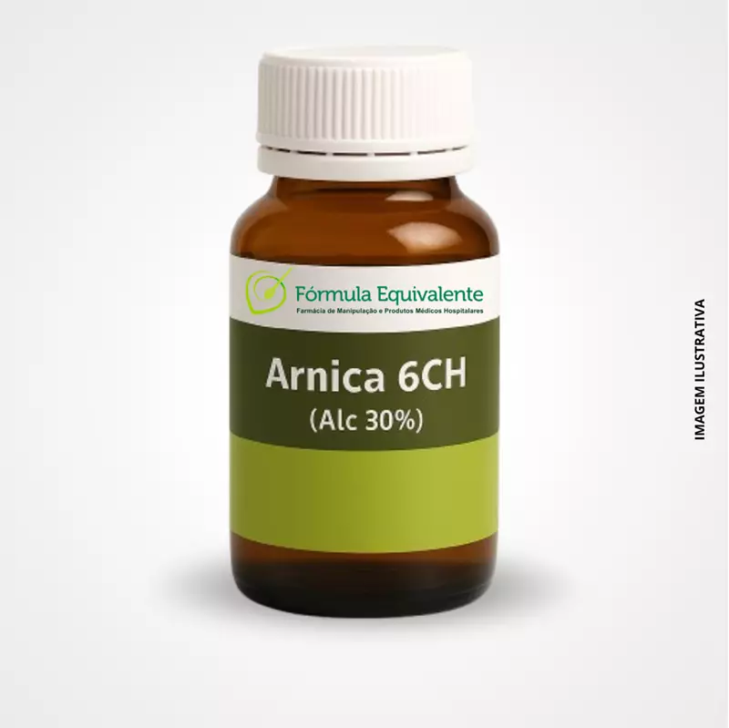 Arnica 6CH Solução 20 ml  Homeopatia para Traumas e Dores Musculares