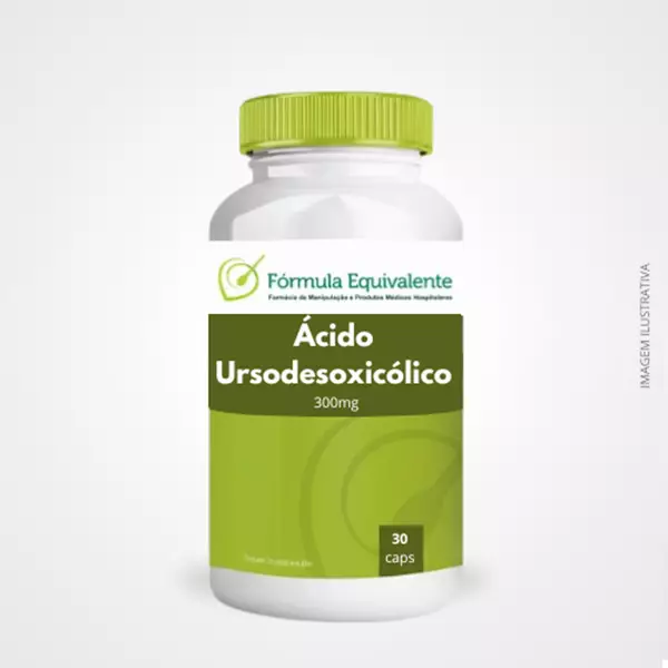 Ácido Ursodesoxicólico 300mg 30 Cápsulas | Saúde Hepática e Vesicular | Fórmula Equivalente Ácido Ursodesoxicólico 300mg 30 Cápsulas | Saúde Hepática e Vesicular | Fórmula Equivalente