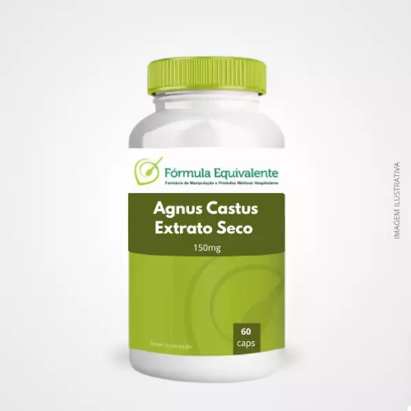 Agnus Castus Extrato Seco 150mg 60 cápsulas