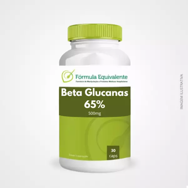 Beta Glucanas 65 % 500 mg 30 cápsulas - Imunidade Ativa, Colesterol e Saúde Intestinal | Fórmula Equivalente Beta Glucanas 65 % 500 mg 30 cápsulas - Imunidade Ativa, Colesterol e Saúde Intestinal | Fórmula Equivalente