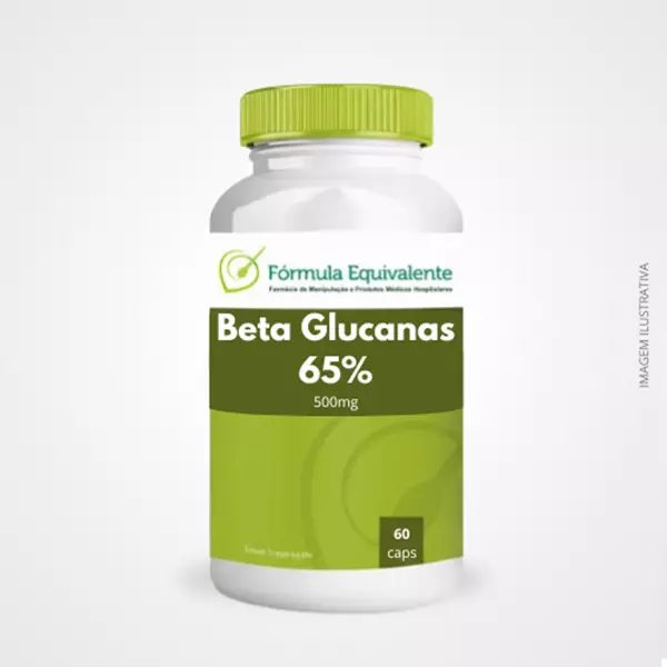 Beta Glucanas 65 % 500 mg 60 cápsulas - Imunidade Ativa, Colesterol e Saúde Intestinal | Fórmula Equivalente Beta Glucanas 65 % 500 mg 60 cápsulas - Imunidade Ativa, Colesterol e Saúde Intestinal | Fórmula Equivalente