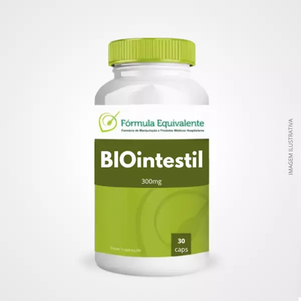 BIOintestil 300mg 30 cápsulas - Digestão, Motilidade Intestinal e Bem-estar do Intestino BIOintestil 300mg 30 cápsulas - Digestão, Motilidade Intestinal e Bem-estar do Intestino