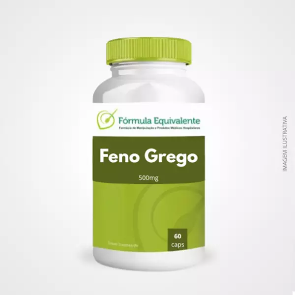 Feno Grego 500mg - 60 Cápsulas | Estimulante Natural de Testosterona e Controle Glicêmico Feno Grego 500mg - 60 Cápsulas | Estimulante Natural de Testosterona e Controle Glicêmico