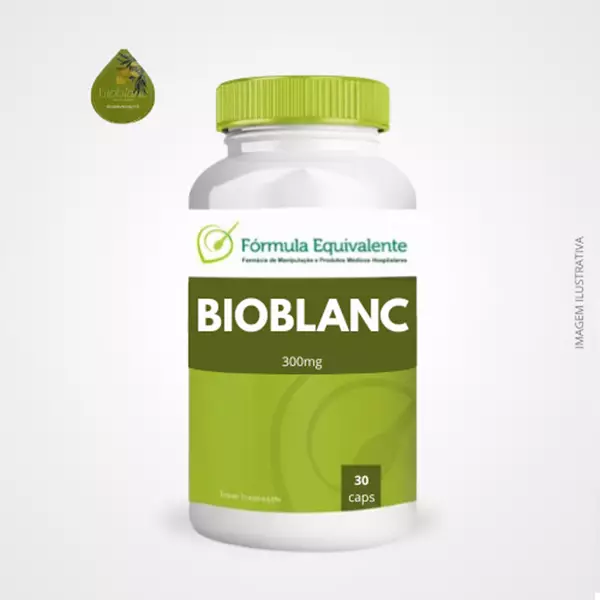 BIOBLANC 300mg - Clareador e Renovador Celular da Pele - 30 cápsulas BIOBLANC 300mg - Clareador e Renovador Celular da Pele - 30 cápsulas