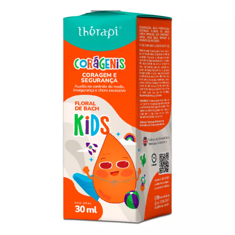 Floral Kids Coragem e Confiança 30ml - Therapi: Mais Bravura para Seus Pequenos