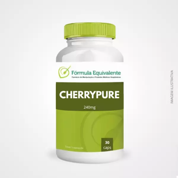 CHERRYPURE 240mg – Recuperação Muscular & Performance - 30 cápsulas CHERRYPURE 240mg – Recuperação Muscular & Performance - 30 cápsulas