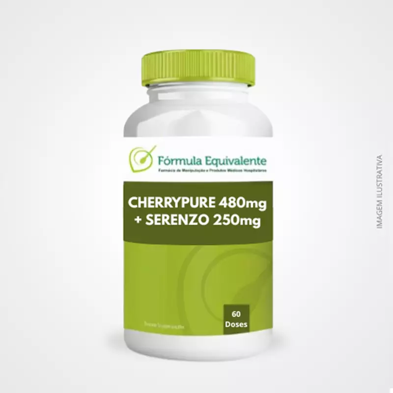 CHERRYPURE 480mg + SERENZO 250mg  60 Doses