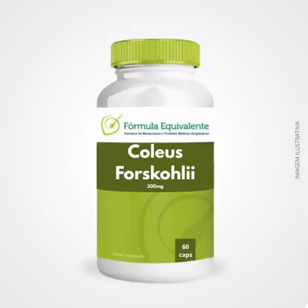 Coleus Forskohlii 300mg 60 Cápsulas – Termogênico Natural para Redução de Gordura e Massa Magra Coleus Forskohlii 300mg 60 Cápsulas – Termogênico Natural para Redução de Gordura e Massa Magra
