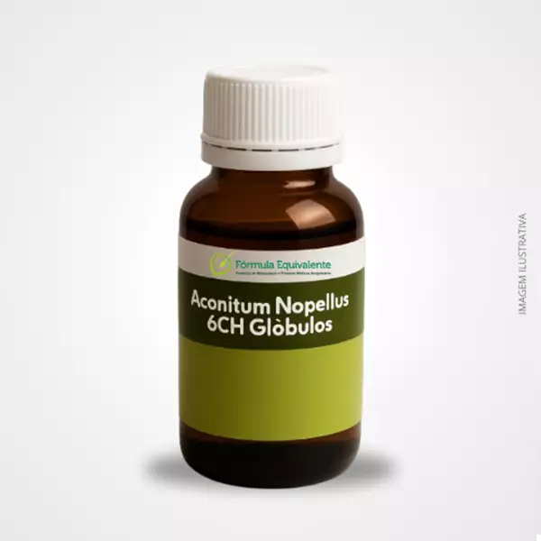 Aconitum Napellus 6CH Glóbulos 12g