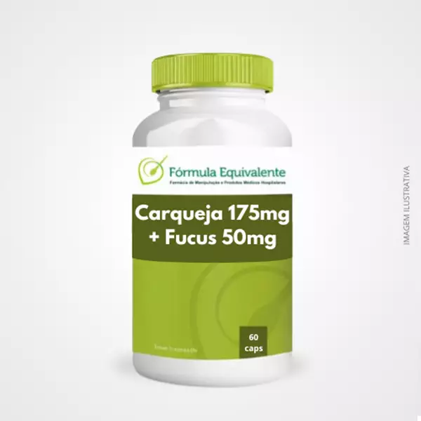Carqueja 175mg + Fucus 50mg - 60 Cápsulas | Metabolismo e Controle de Peso Carqueja 175mg + Fucus 50mg - 60 Cápsulas | Metabolismo e Controle de Peso