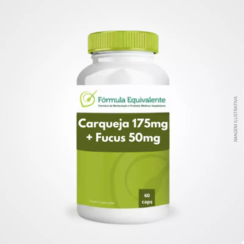 Carqueja 175mg + Fucus 50mg - 60 Cápsulas | Metabolismo e Controle de Peso