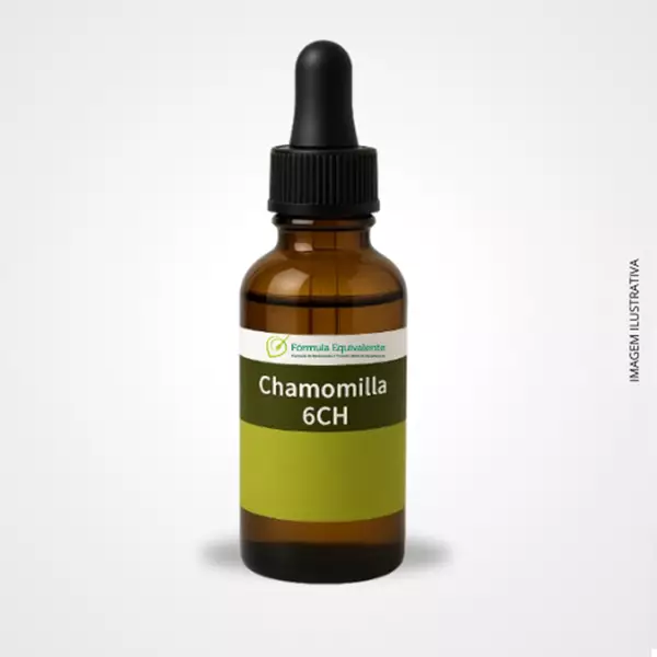 Chamomilla 6CH � Solução 20ml � Homeopatia