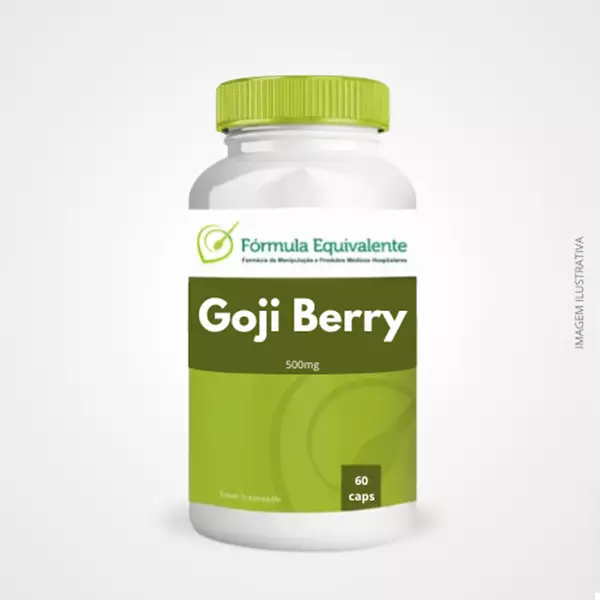 Goji Berry 500mg 60 Cápsulas - Antioxidante Natural e Suporte Imunológico Goji Berry 500mg 60 Cápsulas - Antioxidante Natural e Suporte Imunológico
