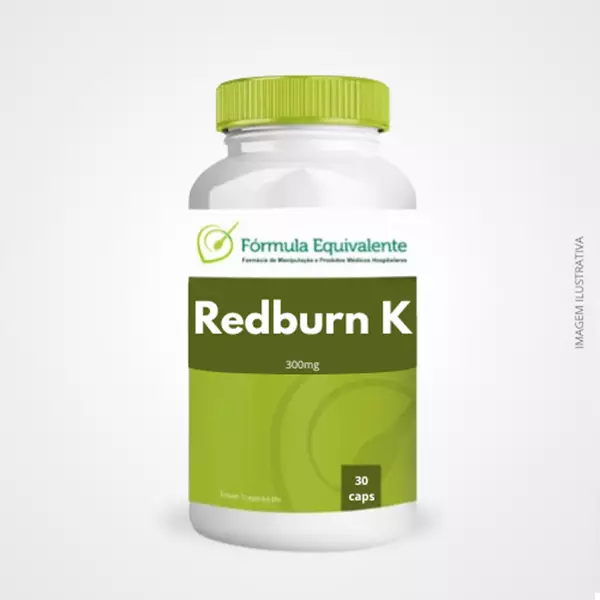 Redburn K 300mg 30 Cápsulas - Probiótico Premium para Emagrecimento e Longevidade Redburn K 300mg 30 Cápsulas - Probiótico Premium para Emagrecimento e Longevidade