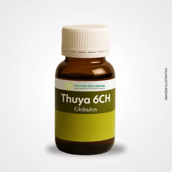 Thuya 6CH Glóbulos - Medicamento Homeopático