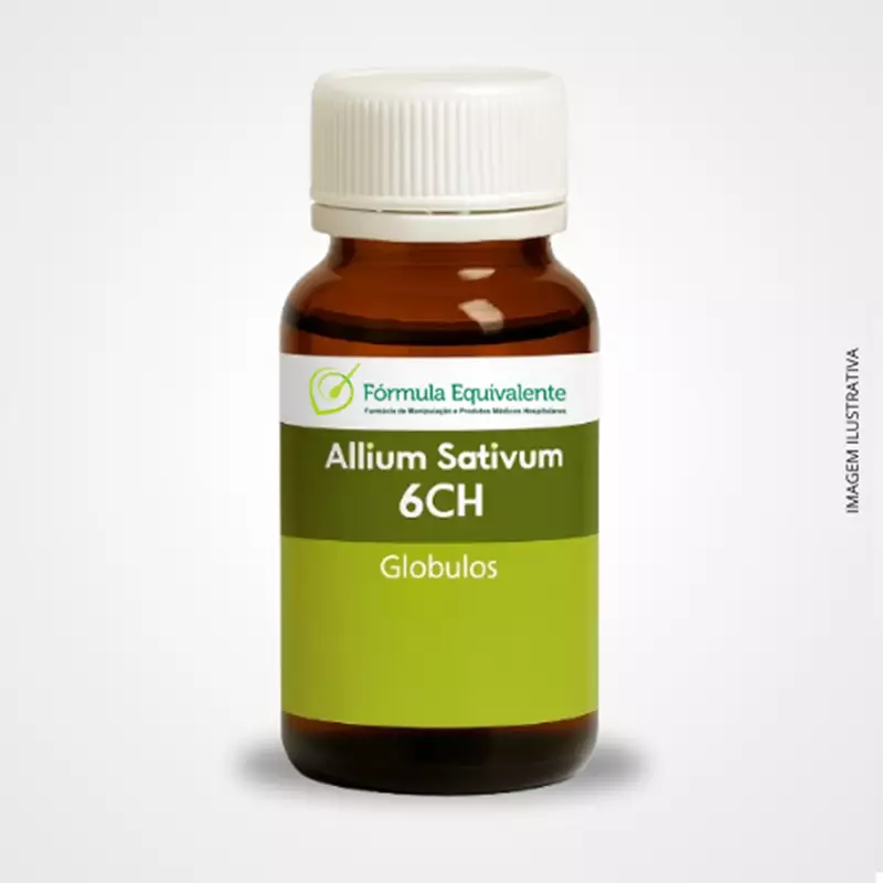 Allium Sativum 6CH - Glóbulos Homeopáticos