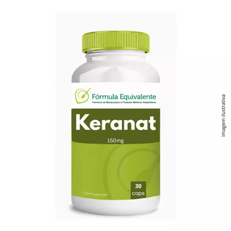 Keranat® 150 mg � 30 Cápsulas | Indicado para Cabelos, Pele e Unhas