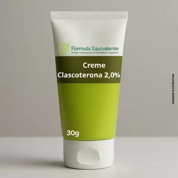 Clascoterona 2,0% Creme 30g � Tratamento Intensivo para Acne Hormonal e Oleosidade