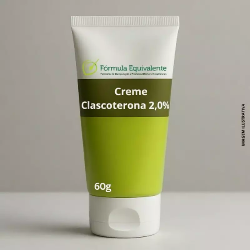 Clascoterona 2,0% Creme 60g � Tratamento Intensivo para Acne Hormonal