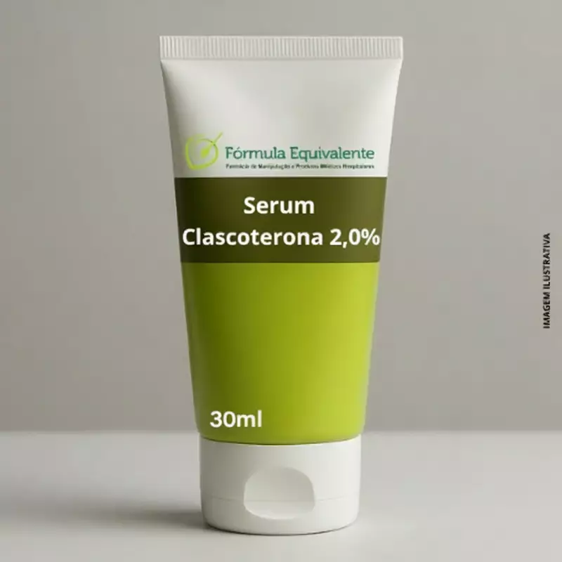 Sérum de Clascoterona 2,0% 30ml � Tratamento Intensivo para Acne Hormonal