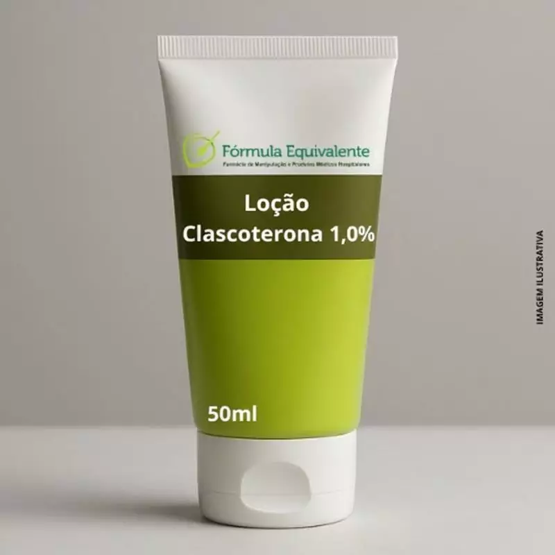 Loção de Clascoterona 1,0% 50ml � Tratamento Fluido para Acne Hormonal e Oleosidade