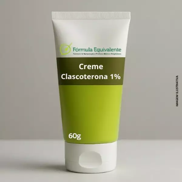 Clascoterona 1,0% Creme 60g - Tratamento Eficaz para Acne